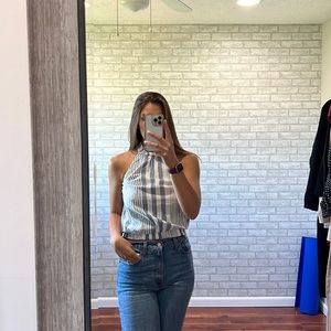Scrunch tank top